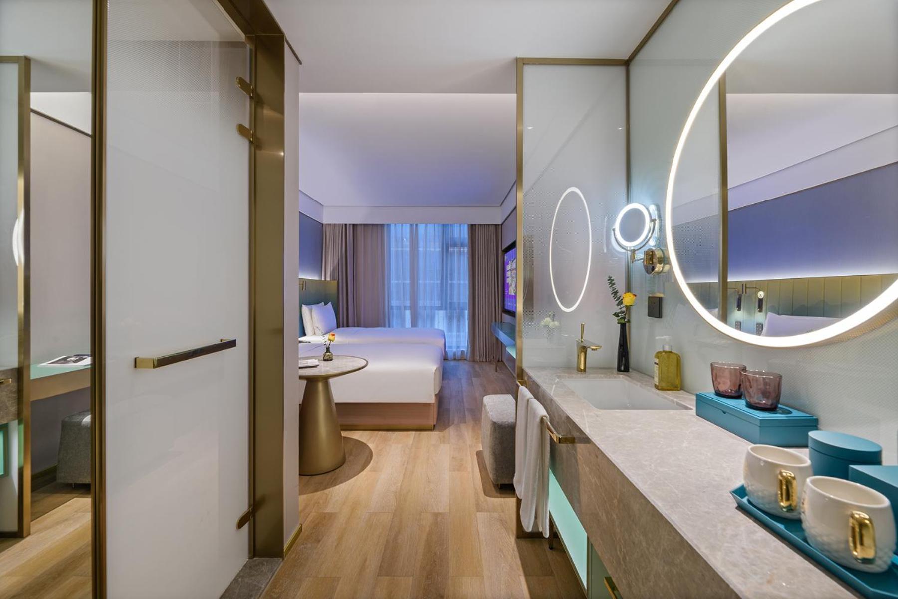 Manxin Hotel Shanghai Hongqiao Airport International Exhibition Center Xangai Exterior foto