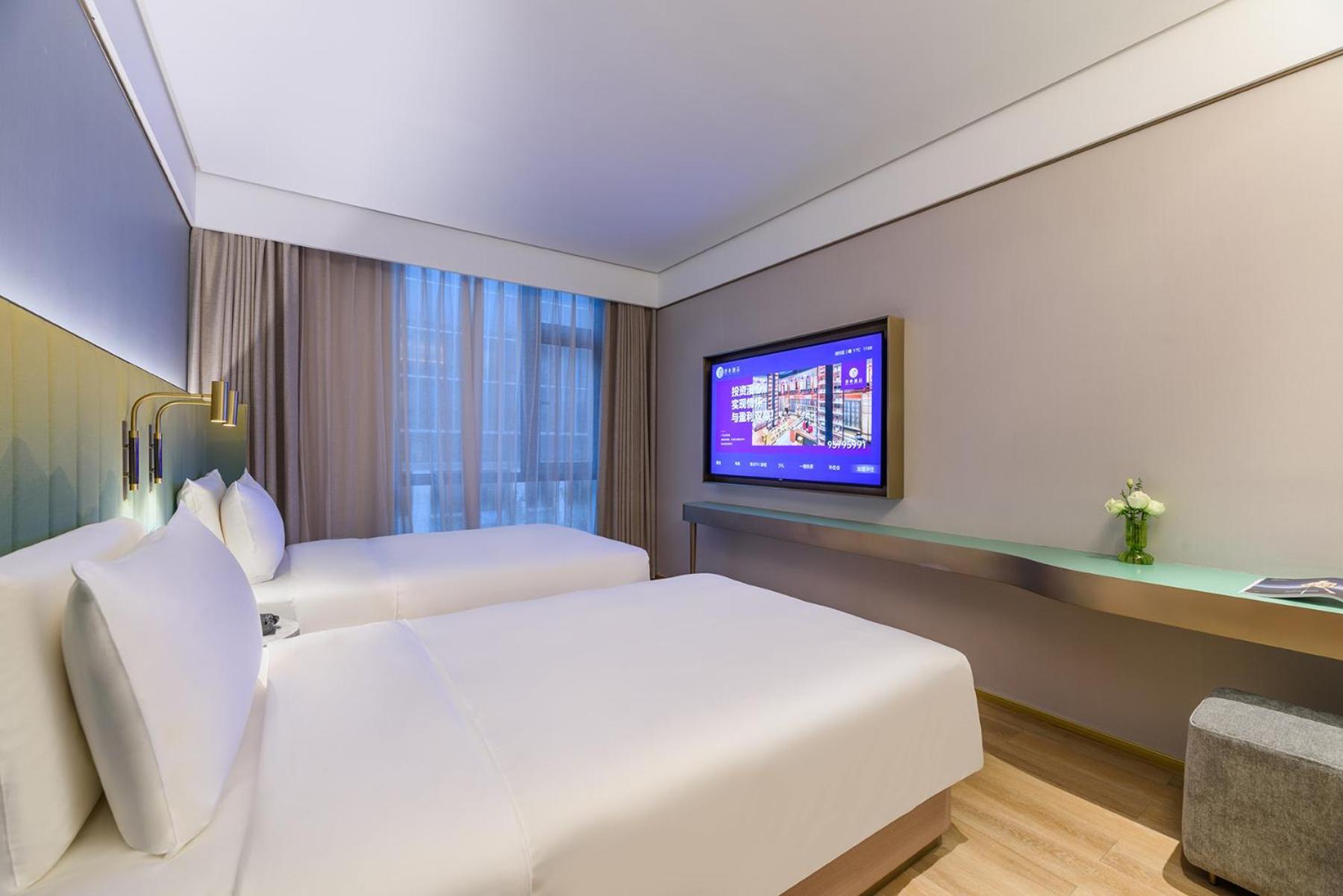 Manxin Hotel Shanghai Hongqiao Airport International Exhibition Center Xangai Exterior foto