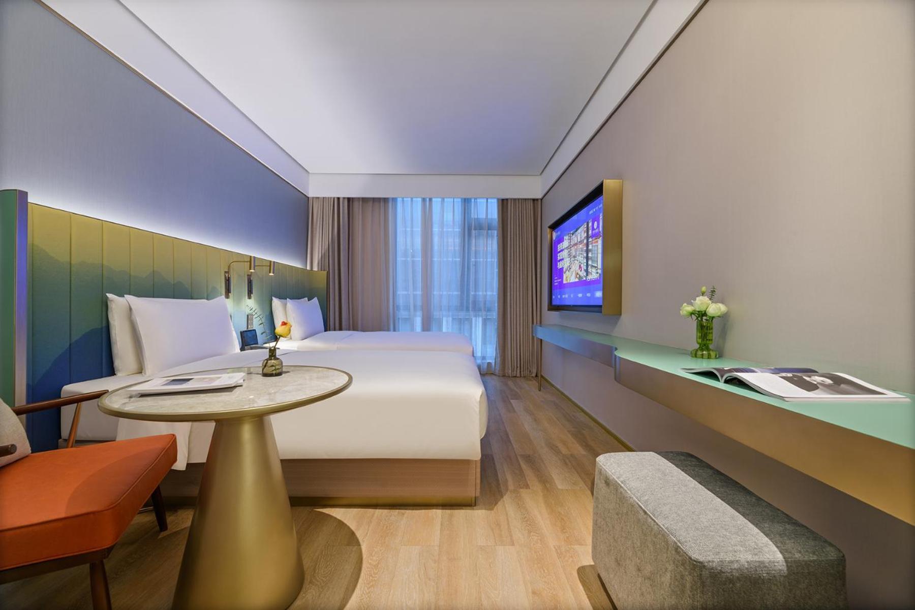 Manxin Hotel Shanghai Hongqiao Airport International Exhibition Center Xangai Exterior foto