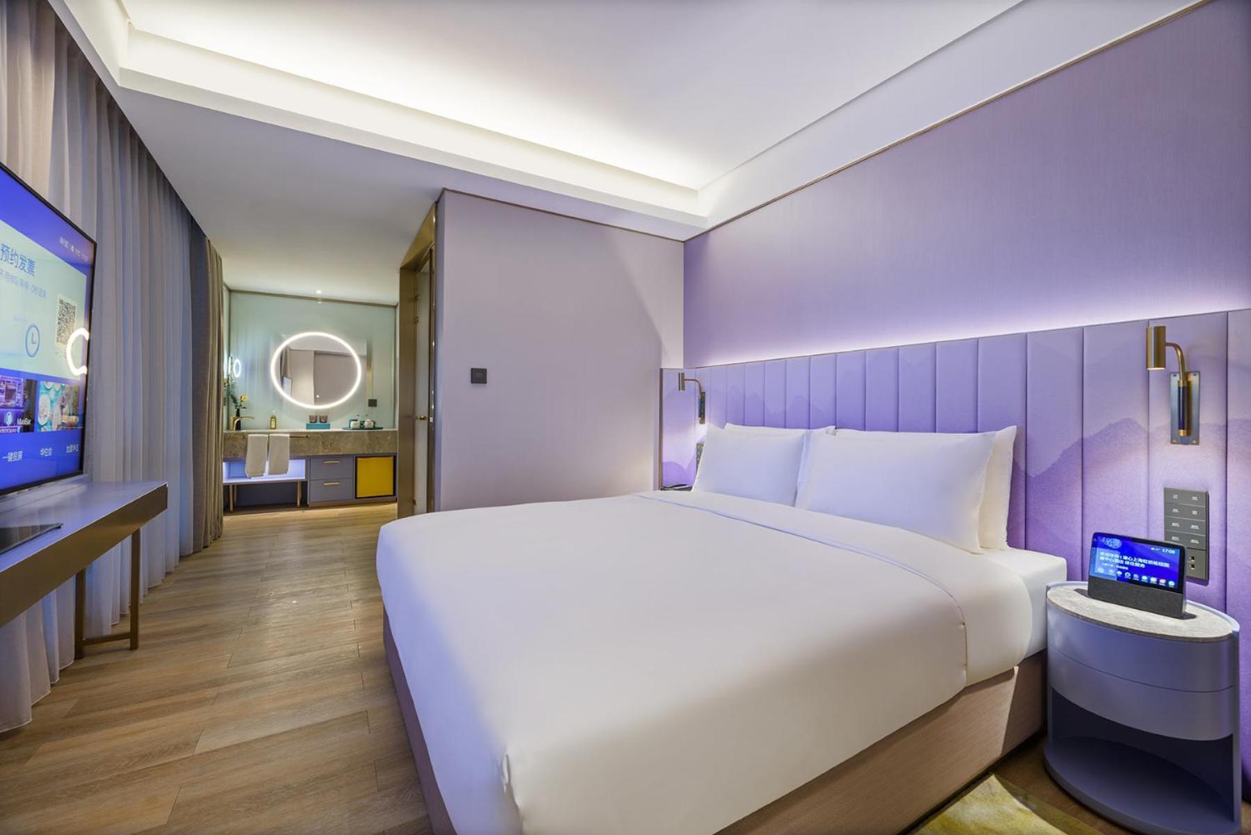 Manxin Hotel Shanghai Hongqiao Airport International Exhibition Center Xangai Exterior foto